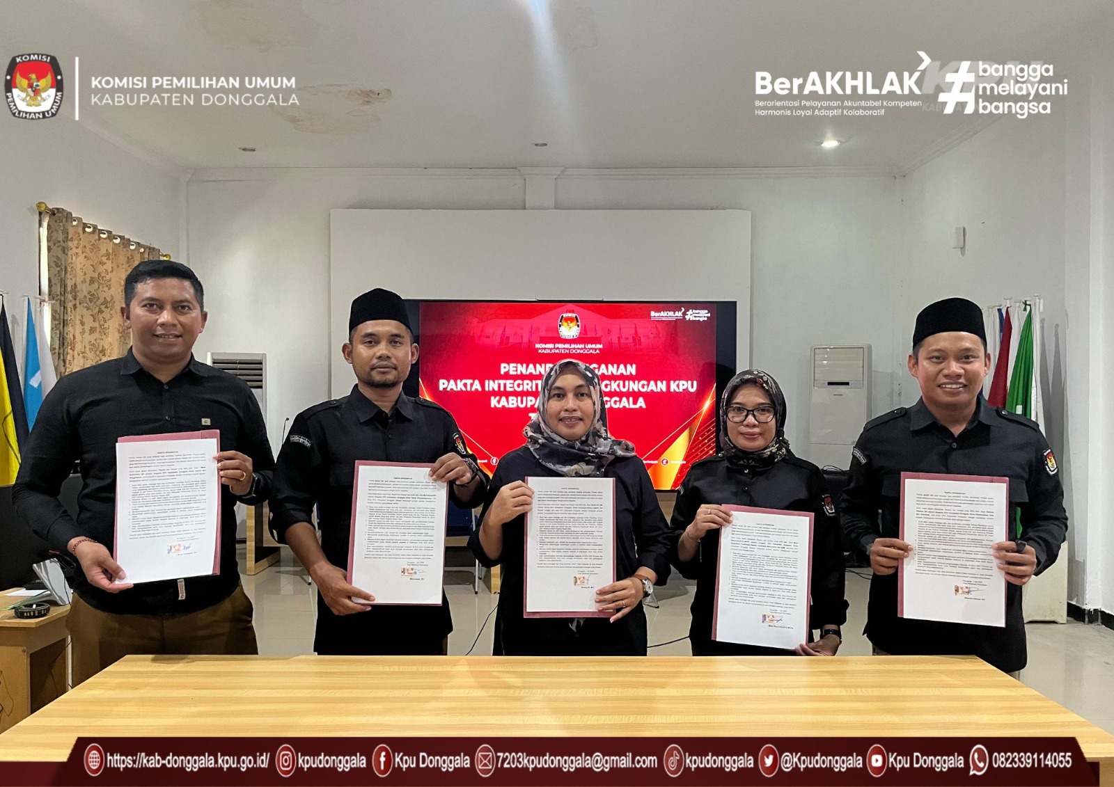 Komisioner - Pakta Integritas 1